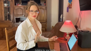 Студент, говорю прямо — пятёрку поставлю, если стояк достанешь