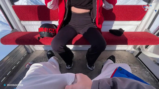 Приехал я, короче говоря, на Красную Поляну и публично её чпокнул